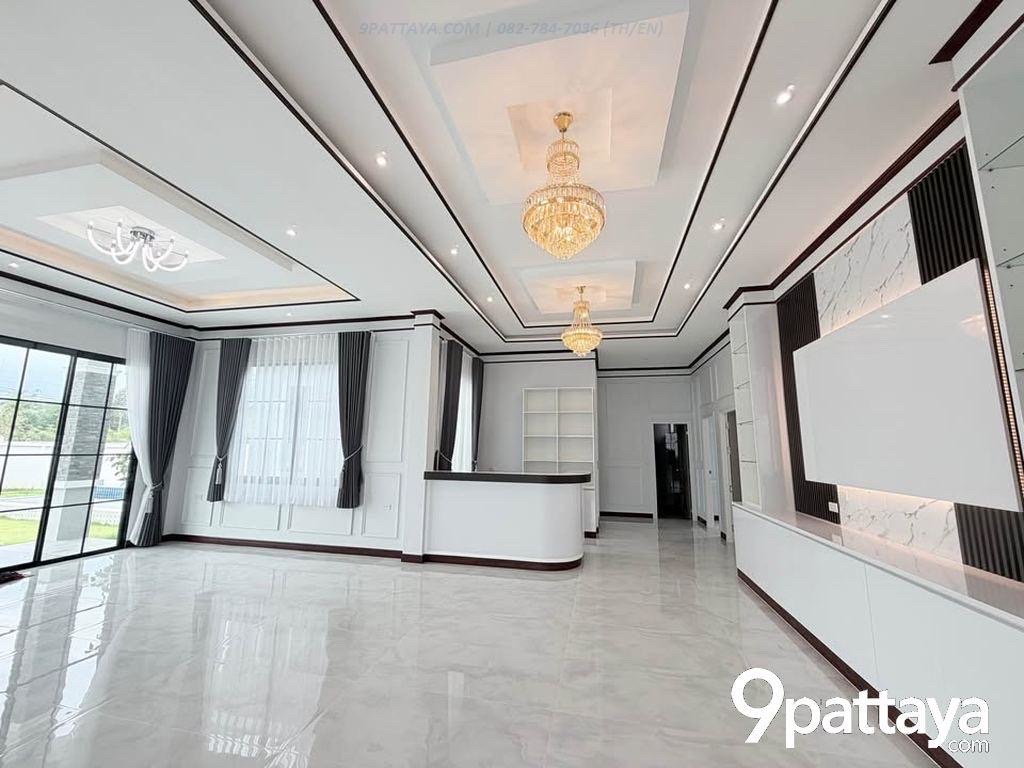 บ้านเดี่ยวห้วยใหญ่ พร้อมสระว่ายน้ำส่วนตัว | พัทยา ชลบุรี — บ้านเดี่ยวพร้อมอยู่ 4 ห้องนอน 4 ห้องน้ำ บนที่ดินประมาณ 200 ตร.ว. พร้อมสระว่ายน้ำส่วนตัว 13