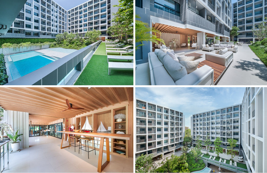 ให้เช่า Condo Dusit D2 Residence Huahin ใกล้ชายหาดหัวหิน แบบ 1 ห้องนอน ชั้น5 วิวสระว่ายน้ำ และสวนสวย ตกแต่งครบ 8