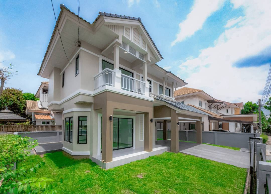 หมู่บ้านเพอร์เฟคเพลสราชพฤกษ์ เฟส1 Perfect Place  Ratchapruk  บ้านเดี่ยว 2 ชั้น ตกแต่งใหม่พร้อมอยู่ทำเลดี โครงการติดถนนราชพฤกษ์ ใกล้วงเวียนพระราม 5 4
