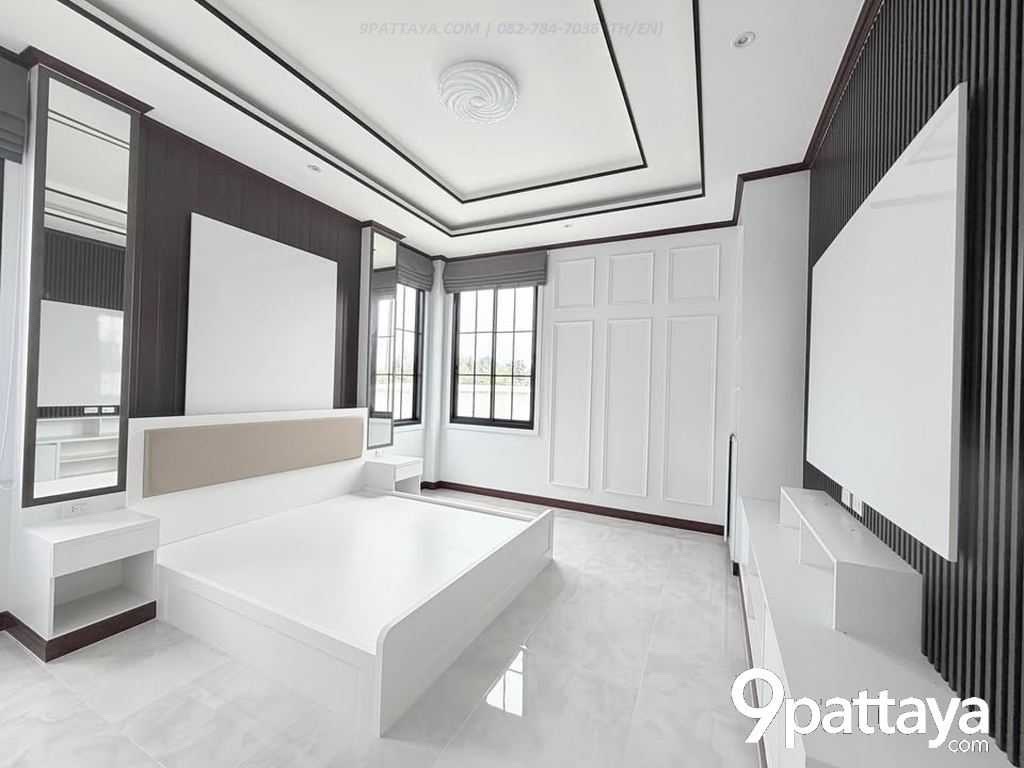 บ้านเดี่ยวห้วยใหญ่ พร้อมสระว่ายน้ำส่วนตัว | พัทยา ชลบุรี — บ้านเดี่ยวพร้อมอยู่ 4 ห้องนอน 4 ห้องน้ำ บนที่ดินประมาณ 200 ตร.ว. พร้อมสระว่ายน้ำส่วนตัว 3