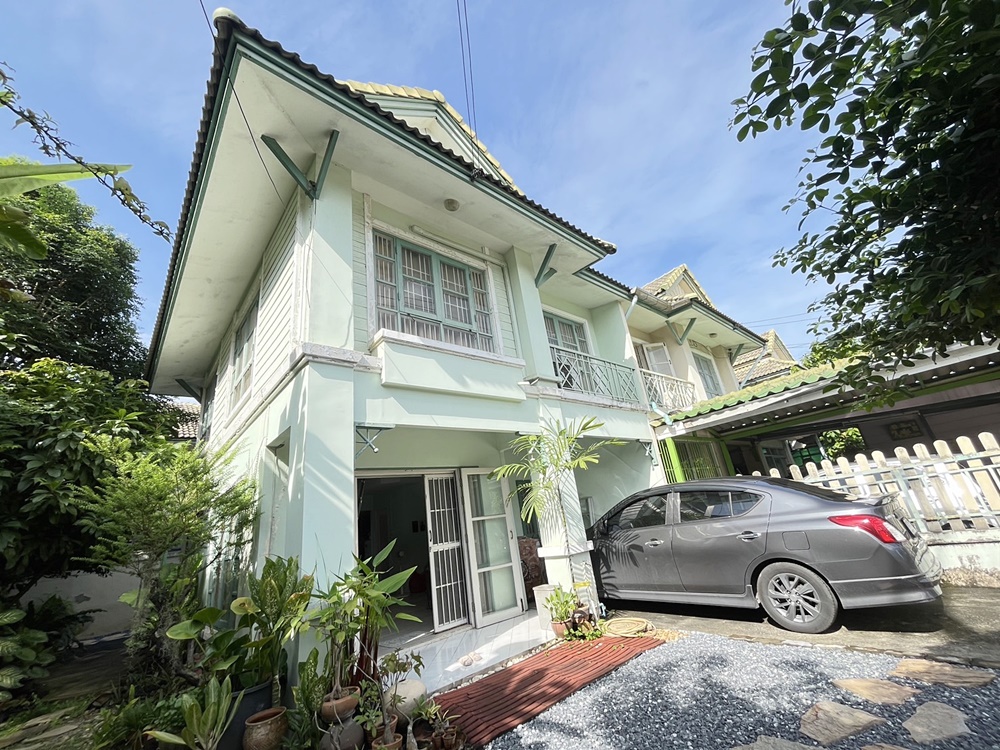 ขายบ้านแฝด พร้อมเฟอร์ หมู่บ้านพฤกษา17 ลำลูกกา คลอง3 1