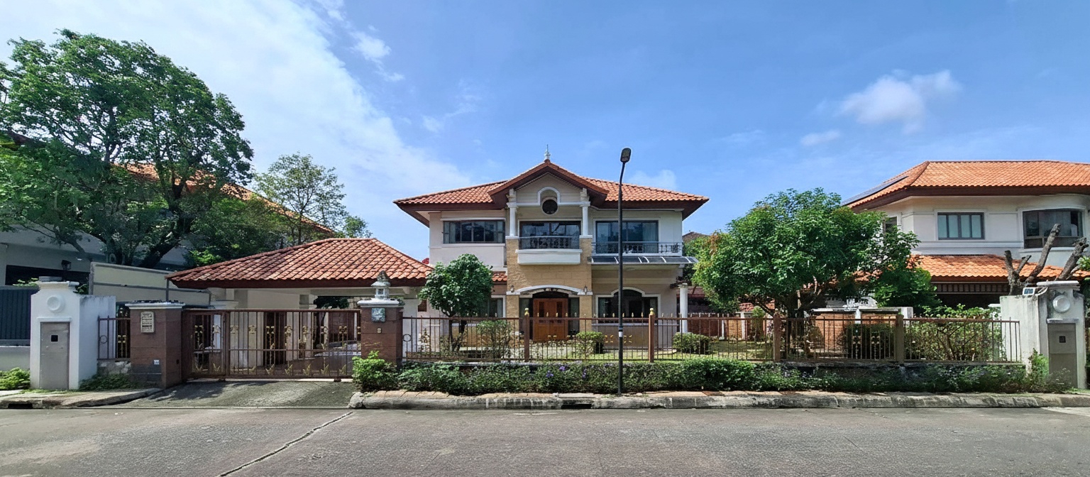 ขายบ้านหน้าสวน ศุภาลัย สุวรรณภูมิ ทำเลดีสุด ในพื้นที่ลาดกระบัง 1