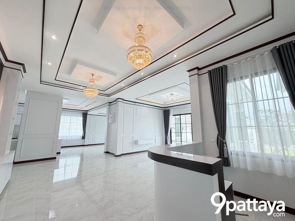 บ้านเดี่ยวห้วยใหญ่ พร้อมสระว่ายน้ำส่วนตัว | พัทยา ชลบุรี — บ้านเดี่ยวพร้อมอยู่ 4 ห้องนอน 4 ห้องน้ำ บนที่ดินประมาณ 200 ตร.ว. พร้อมสระว่ายน้ำส่วนตัว 8