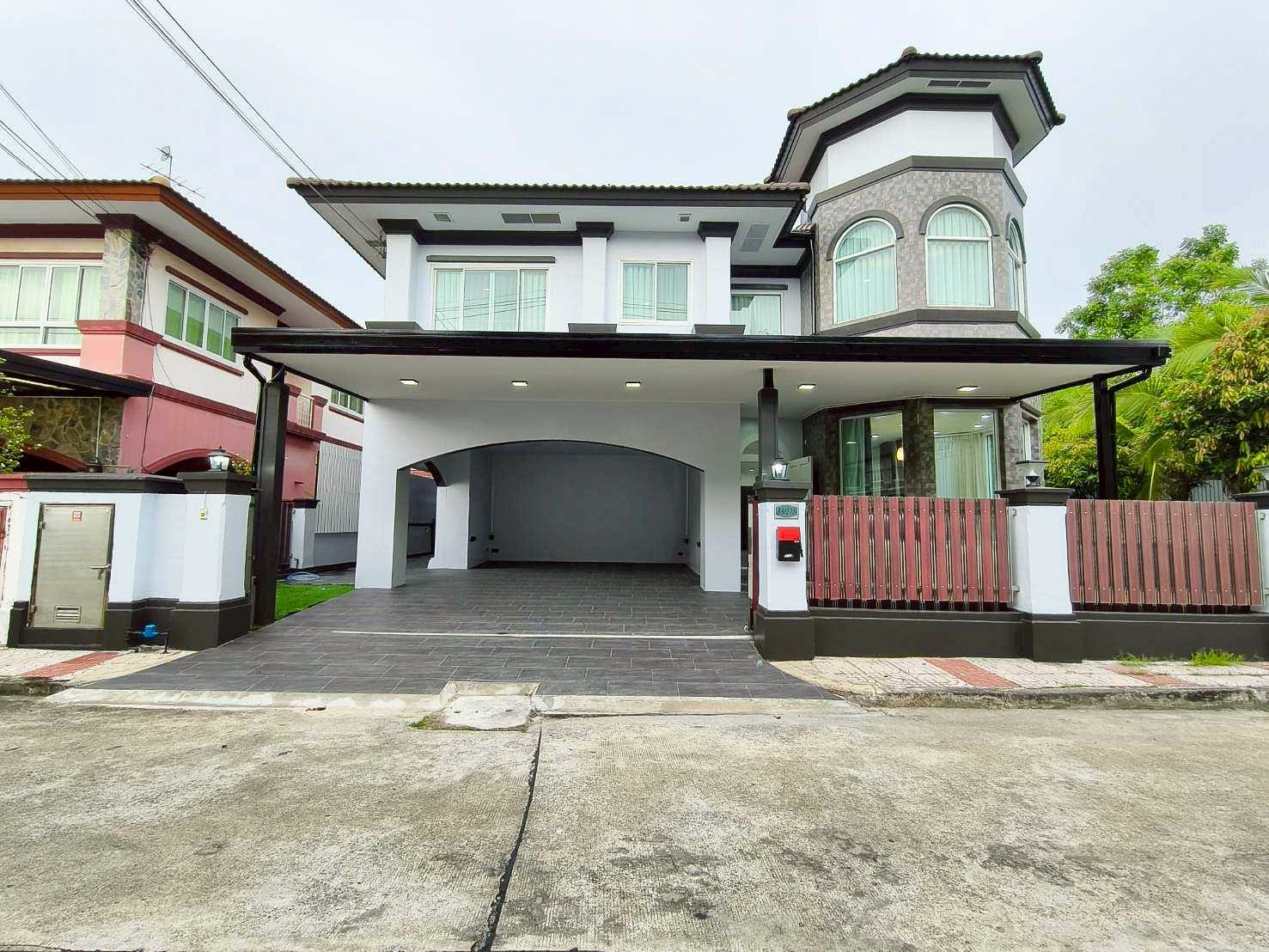 บ้านเดี่ยว รังสิต คลอง3 ม.ภัสสร1 นัดชมด่วน085-318-6868​คุณวา 3