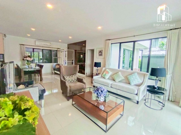 ขายบ้านเดี่ยว 2 ชั้น โครงการบุราสิริ วัชรพล โดยแสนสิริ ทำเลถนนเมน หน้าบ้านไม่ชนใคร ให้ความเป็นส่วนตัวสูง 5