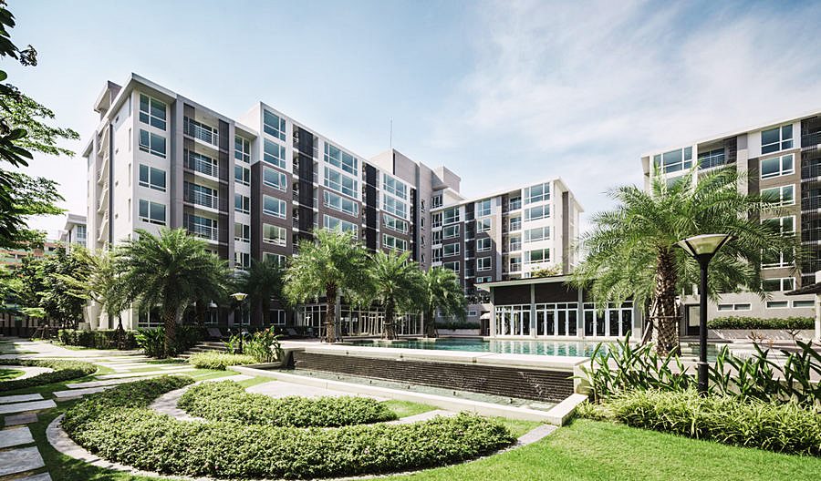Condo Elements Srinakarin 38 ตารางเมตร 1 ห้องนอน ชั้น2 ตึก4 ทิศใต้ ตกแต่งครบ ติดสระว่ายน้ำ 10
