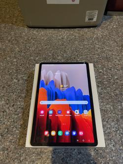 ขายSamsungTabS7สีหายากPink128กิ๊กLTEใส่ซิมได้จอไม่เบรินไม่มีจุดขาวๆหายากมากสภาพนี้