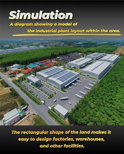 ขายที่ดิน 48 ไร่ ผังม่วงลาย ถมแล้ว ใกล้ BYD / WHA36 เขต EEC ทำโรงงานได้ ...