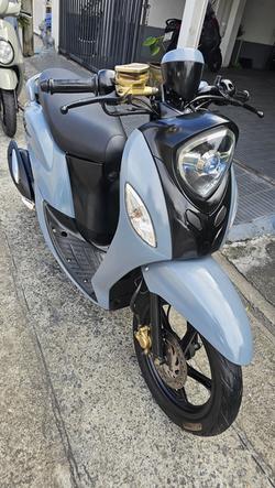 มอเตอร์ไซค์ yamaha Fino125i มือสอง ปี2016 รถขับปกติ ชุดสีทำมาใหม่ เล่มชุดโอนครบ ลองขับได้ที่รามอินทราซอย8แยก11 ☎️0613836565