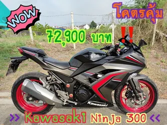   เก็บเงินปลายทาง  Kawasaki Ninja 300 ABS