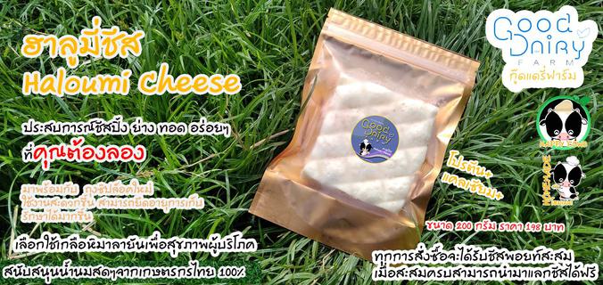 ฮาลูมี่ ชีส Haloumi Cheese by Good Dairy Farm  รูปที่ 1