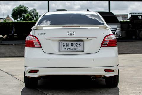 Toyota Vios 1.5 E เบนซิน+Lpg ฟรีดาวน์ สวยถูกดี ไม่ต้องแต่งแล้ว   สวย เบาะหนังเกียร์ ออโต้ ตัวถังสีขาว รูปที่ 3