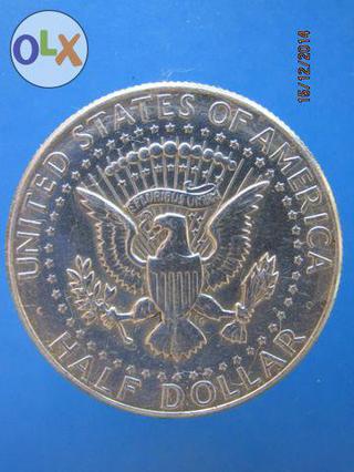 890 เหรียญเนื้อเงินล้วน  HALF DOLLAR ปี1964 1962 1942 รูปที่ 5
