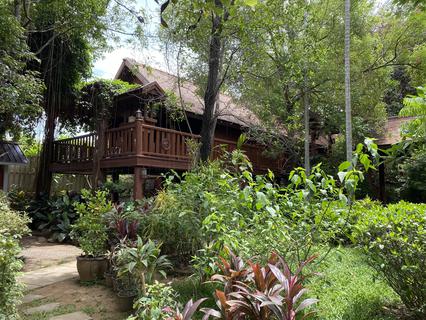  Villa Chiang Mai Room for long term rental Resort by the Ping River Modern Lanna style building รูปที่ 5