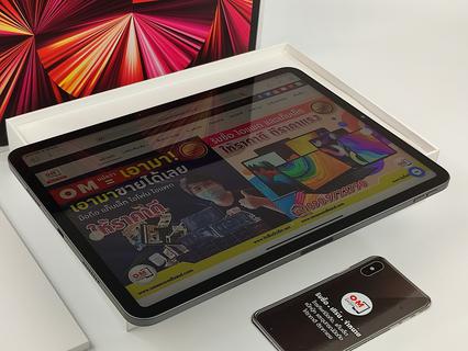 ขาย/แลก iPad Pro 2021 (Gen3) 11นิ้ว 256GB (Wifi) สี Space Gray ศูนย์ไทย ประกันศูนย์ สวยมาก เพียง 27,900 บาท  รูปที่ 5