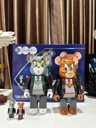 BEARBRICK Tom and Jerry IN Hogwarts House Robes | ENNXO