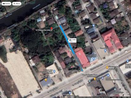 ขาย ที่ดิน มีนบุรี ซอยราษฎร์อุทิศ 25-6 ขนาด 100 ตร.วา หน้ากว้าง 12 เมตร รูปแปลงสี่เหลี่ยม ใกล้ถนนใหญ่ 100 เมตร เหมาะปลูก รูปที่ 3
