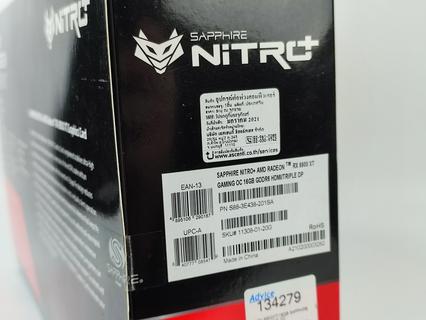 ขาย/แลก VGA (การ์ดจอ) SAPPHIRE NITRO+ AMD RADEON RX 6900XT GAMING OC 16GB GDDR6 HDMI /3 DP ศูนย์ไทย เพียง 43,900 บาท  รูปที่ 3