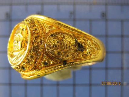 3784 แหวนกระไหล่ทอง หลวงพ่อทองดำ วัดท่าทอง ปี 2547 จ.อุตรดิต รูปที่ 3