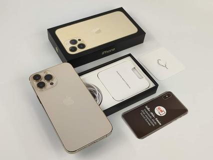 ขาย/แลก IPhone13 Pro Max 256GB Gold ศูนย์ไทย ประกันศูนย์ สวยมาก แท้ ครบยกกล่อง เพียง 38,900 บาท รูปที่ 1
