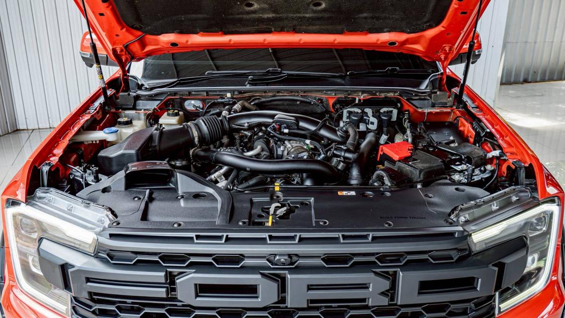 FORD RANGER 3.0 RAPTOR ECO BOOST 4WD ปี 2023 สีส้ม  โฉม DOUBLE CAB รูปที่ 15