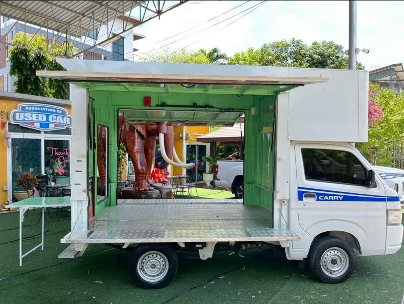 SUZUKI CARRY เครื่อง1.5 ฟู้ดทรัค ปี 2025 ~ไมล์แท้ 2,xxx กม. | เกียร์ธรรมดา | พร้อมใช้งานทันที!~เครดิตดีจัดได้เต็ม100% ~คะ➖ 7