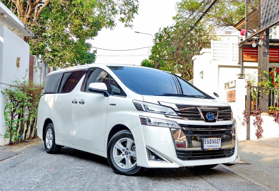 Toyota vellfire 2.5 hybrid X ปี 2021 ไมล์ 86,000 km 2