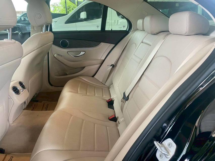 MERCEDES BENZ C-CLASS 350e EXCLUSIVE W205 เกียร์ AT ปี 2016 สีดำ เบนซิน HYBRIDเลขไมล์ 85,676 กม.ราคา 499,000 บาทโทร 09296998996B448 รูปที่ 10