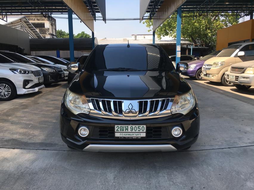 Triton megacab 2wd GLX 5m/t 2016 กระบะใช้งาน ราคาสุดคุ้ม สภาพ 5 ดาว