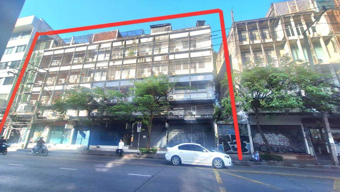 ขายอาคารพาณิชย์ 6 คูหาติดกัน สีลม บางรัก เนื้อที่ 121.10 ตร.ว. แขวงสุริยวงศ์ เขตบางรัก กรุงเทพมหานคร 1