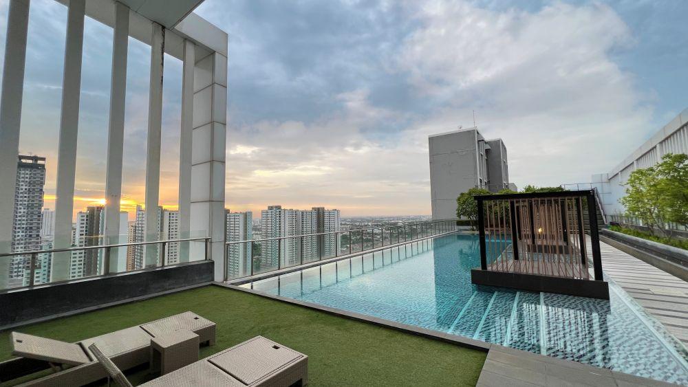 ขายคอนโด The Hotel Serviced Condo  ชั้น 16 วิวสวยโปร่ง พร้อมเฟอร์ครบทุกฟังก์ชัน ถ.รัตนาธิเบศร์ นนทบุรี  4
