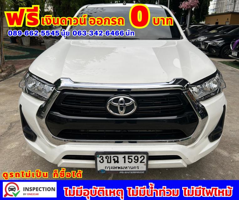 รูป ปี2022 Toyota Hilux Revo 2.4 DOUBLE CAB Z Edition Entry 📌ไมล์แท้ 13,xxx กม.มีรับประกันศูนย์ ถึง2024 💙เกียร์ออโต้