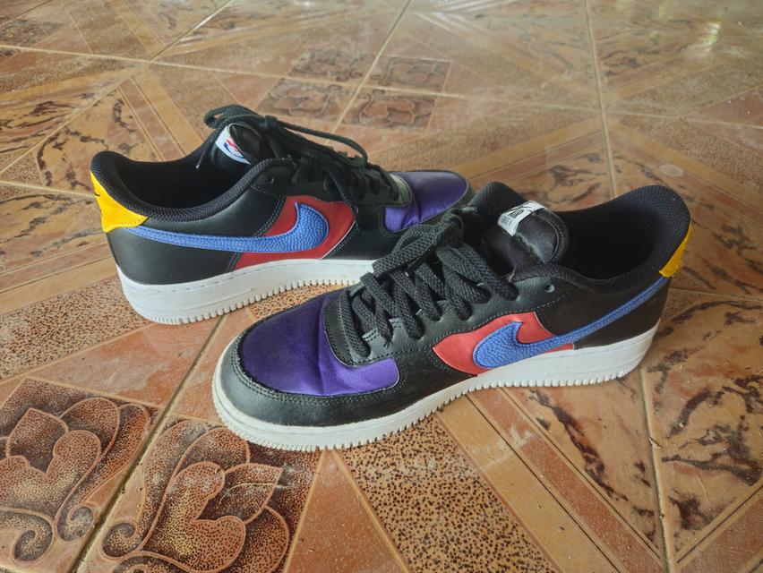 Nike Air Force 1 DN4178-001  NBA/WNBA Black Multicolor Sneakers Size 9.5 us