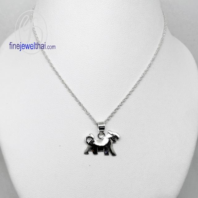จี้เงินแท้-จี้นักษัตร-ปีขาล-ปีเสือ-Finejewelthai-P113800_3 รูปที่ 3
