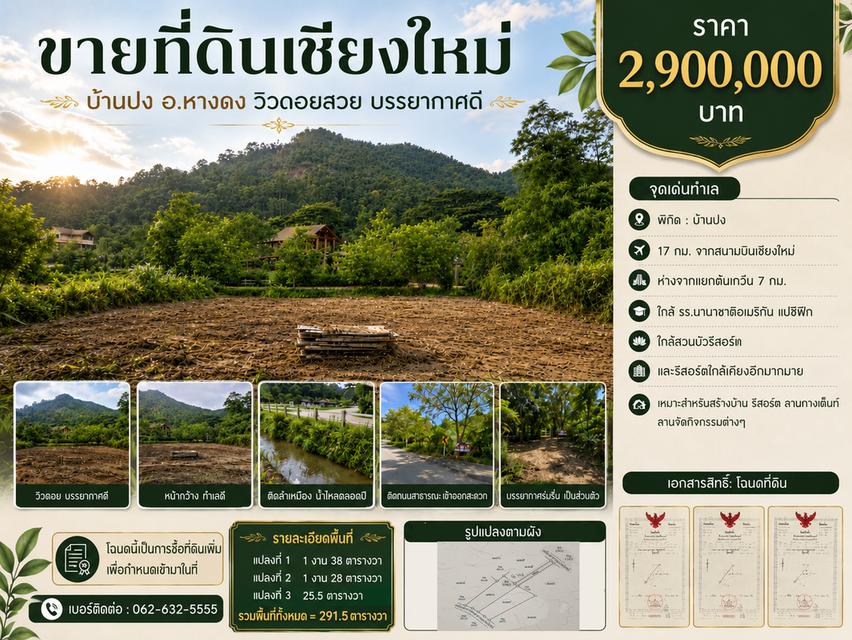 ขายที่ดินเชียงใหม่พร้อมสร้างบ้าน 1