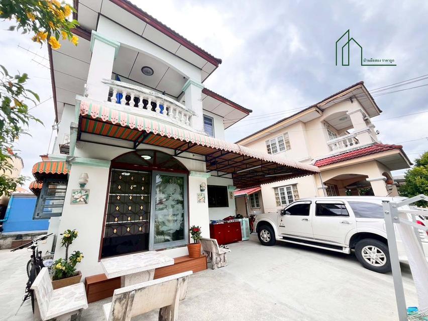 บ้านเดี่ยว หมู่บ้านวรารมย์ 81 บางบอน5 เพชรเกษม ขนาด 54 ตร.วา 2 ชั้น
