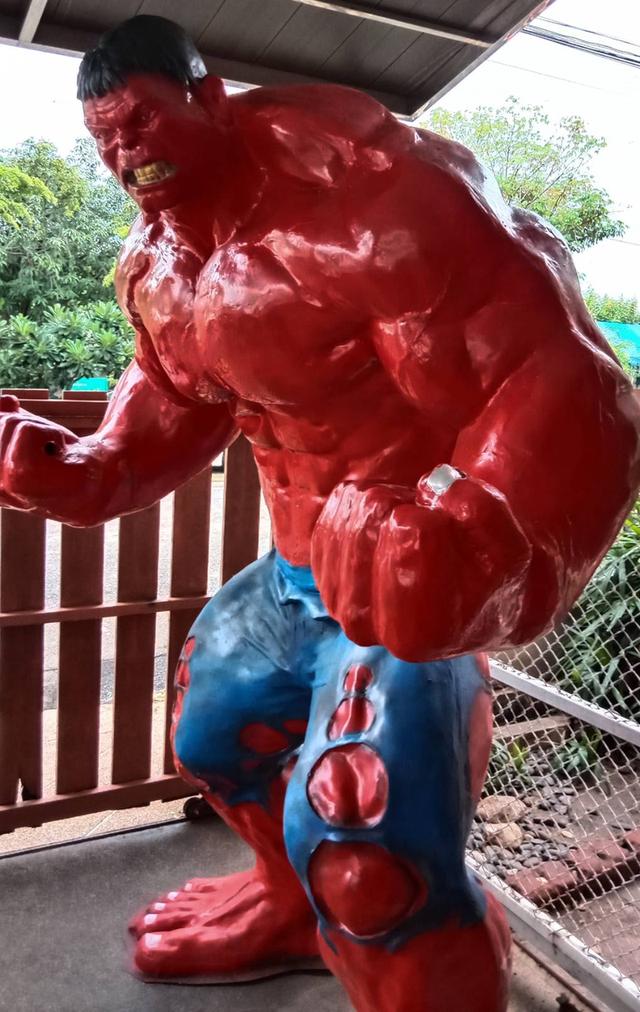497.หุ่นซูเปอร์ฮีโร่ฮัลค์(Hulk) สำหรับตกแต่งบ้าน ร้านค้า ร้านอาหาร