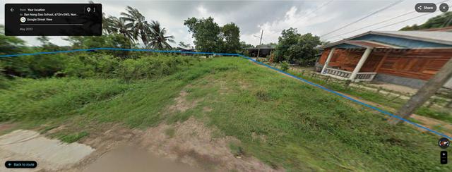 ขายที่ดิน นส.4 จ. ครุฑแดง 1 งาน 03 ตารางวา ทำเลดีมาก: ติดถนนคอนกรีต เดินทางเข้า-ออกสะดวก ที่ราบสวย น้ำไม่เคยท่วม สิ่งแวดล้อมเป็นธรรมชาติ บรรยากาศดีมาก 4