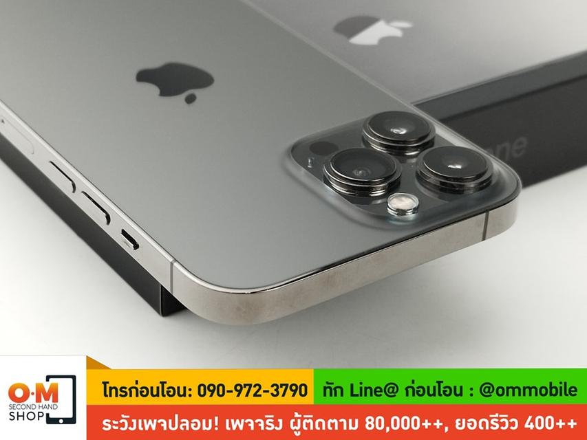 ขาย/แลก iPhone 13 Pro Max 128GB สี Graphite ศูนย์ไทย สภาพสวยมาก แท้ ครบกล่อง เพียง 24,900 บาท  4