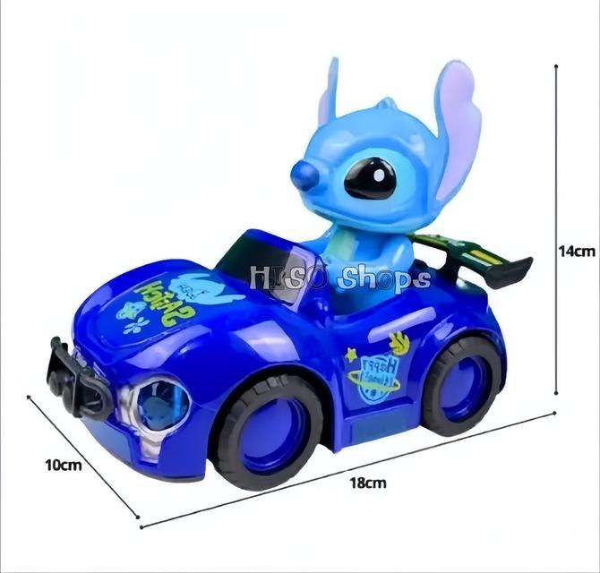 SAITCH SPRAY รถสติทช์คู่ใจ สติทช์ซิ่งสายซ่า มีไฟ พ่นควัน ของเล่นยอดฮิต การันตีความสนุก ดีไซน์น่ารัก เหมาะเป็นของขวัญให้บุตรหลาน