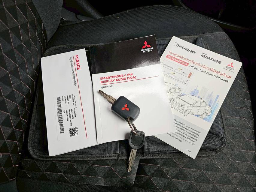 MITSUBISHI ALL NEW MIRAGE  1.2 GLX CVT ปี 21 AT  12