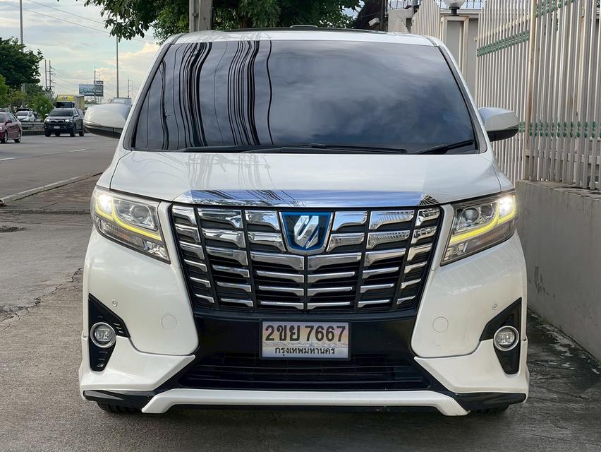 รหัสรถ PJP7667 2015 TOYOTA ALPHARD 2.5 Hybrid E-Four 2
