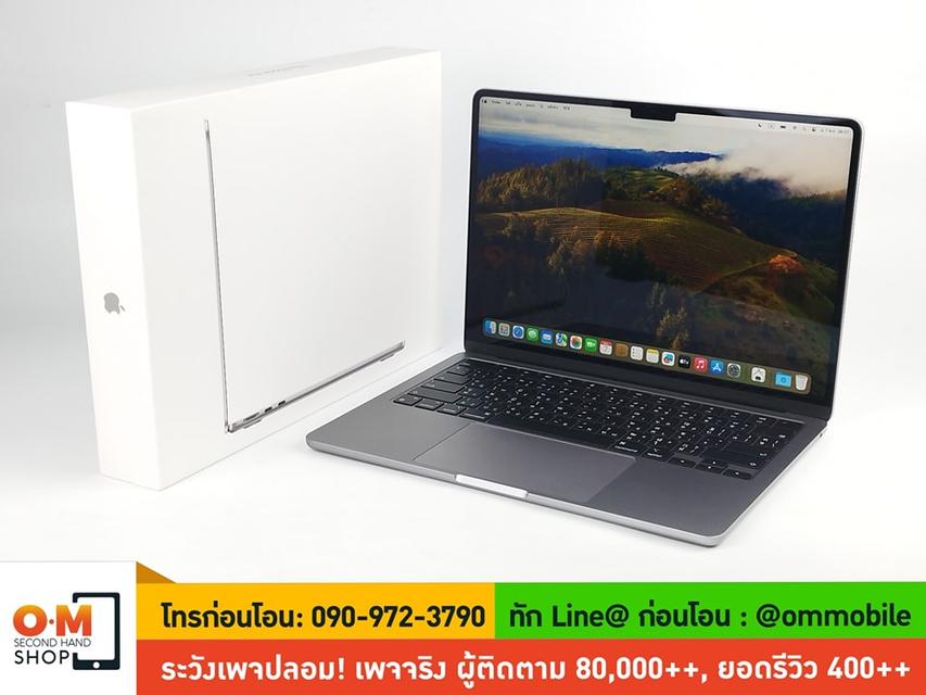ขาย/แลก MacBook Air M2 (2022) 13.6 inch / Ram8/ SSD256/ CPU8/ GPU8 ศูนย์ไทย ประกันศูนย์ Care+ 24/06/2569 สวยมาก แท้ ครบกล่อง เพียง 27,900 บาท 1