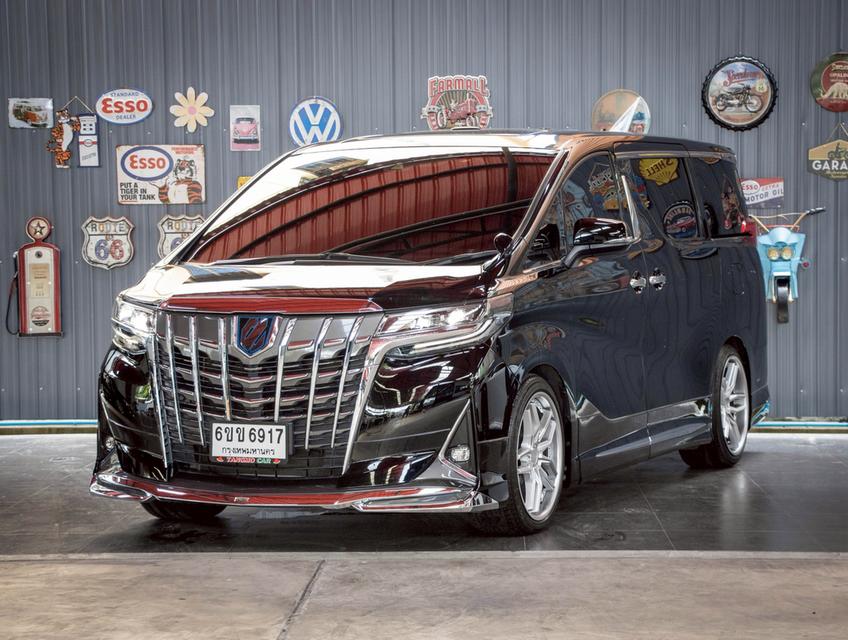 TOYOTA Alphard 2.5 HV 4wd ปี 2022 รถใช้น้อยมา วิ่ง 50,000 กม แท้ๆ รถเดิมๆทุกชิ้น