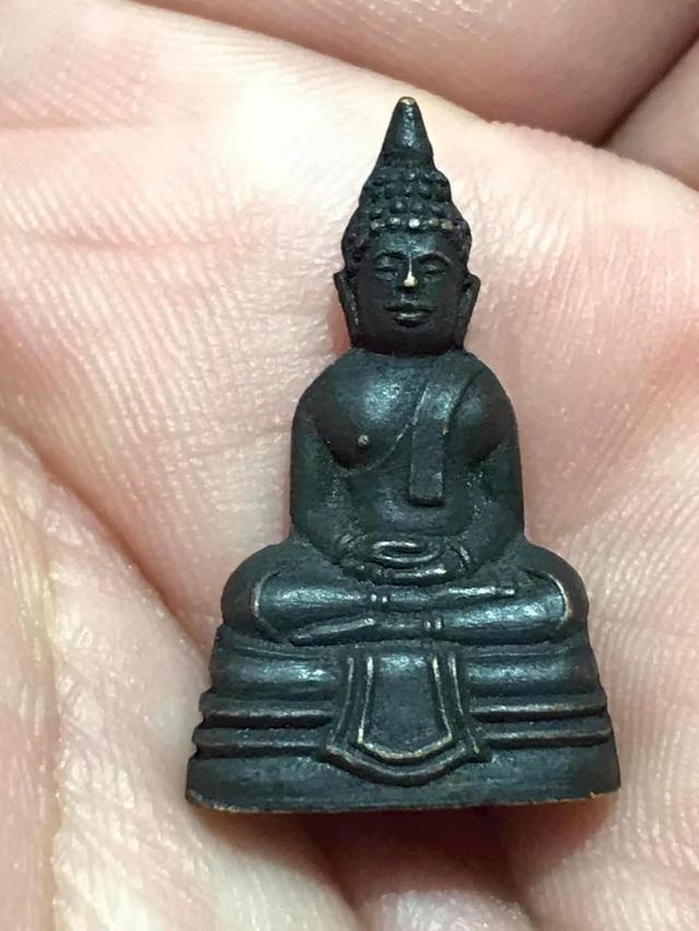 พระกริ่งหลวงพ่อโสธร ปี2508 หน้าใหญ่นิยม ทองเหลืองรมดำสวยๆ