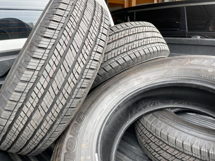 ยางบริสโตนปี24ป้ายแดง 255/70R17 6