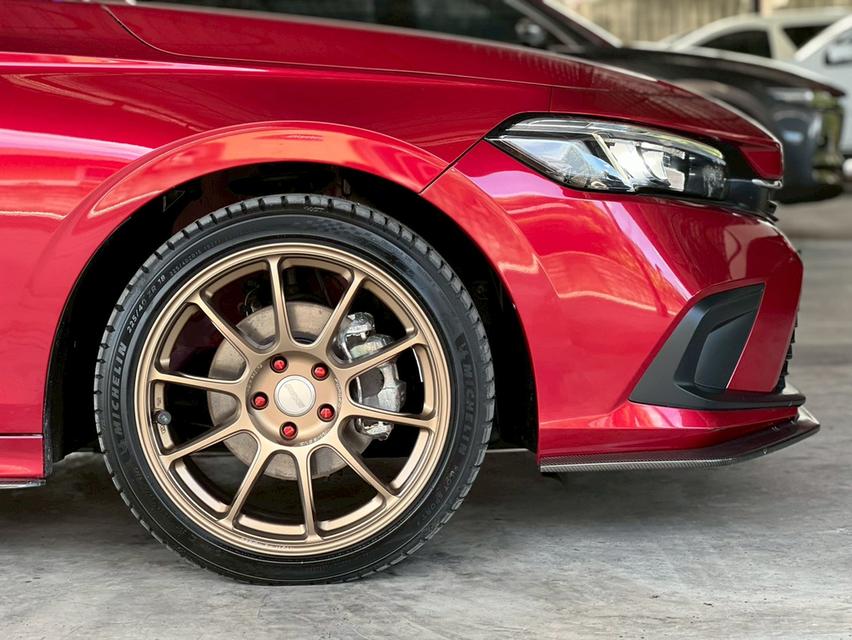 ปี 2022 HONDA CIVIC, 2.0 e:HEV RSโฉม FE ปี21-ปัจจุบัน สีแดง เกียร์ออโต้ เบนซิน/ไฟฟ้ามือเดียวป้ายแด 16