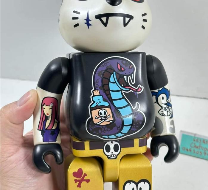 Bearbrick Tokidoki 400%  3