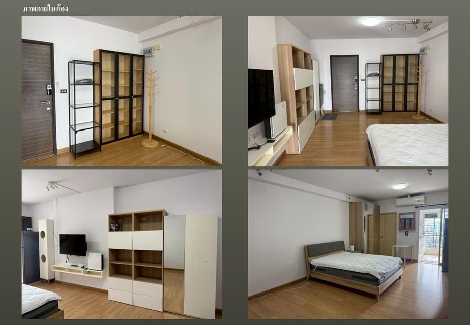 ให้เช่าคอนโด Supalai Park Ekkamai Thonglor ห้องสตูดิโอค่าเช่าเดือนละ 13,500 บาท พร้อมอยู่ 1