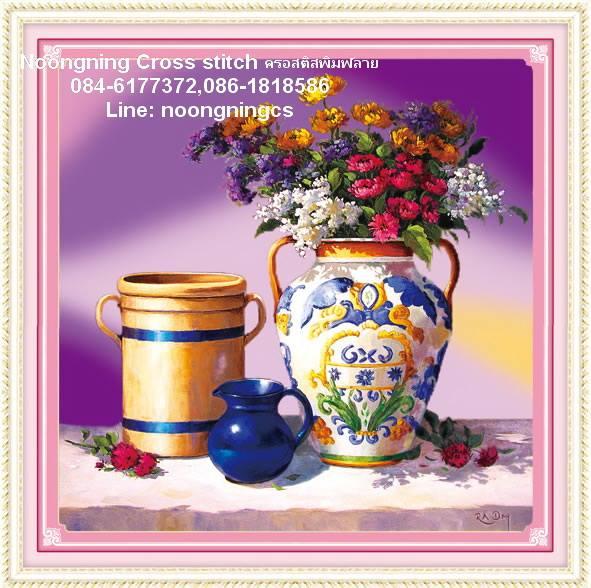 ร้าน Noongning Cross stitch ครอสติสพิมพ์ลาย จำหน่ายอุปกรณ์ครอสติส ภาพติดเพชร853 1